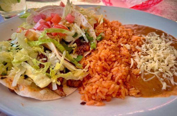 3 Dinner Tacos--Al Pastor