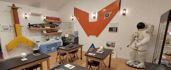 Collection of Johnsville NADC artifacts in our STEM Classroom.