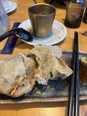 Pork and chive dumplings