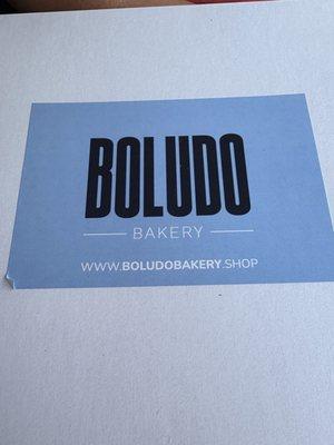 Boludo Bakery