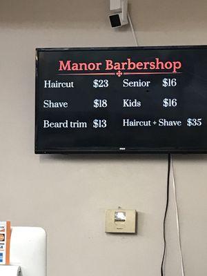 Manor Barber Shop