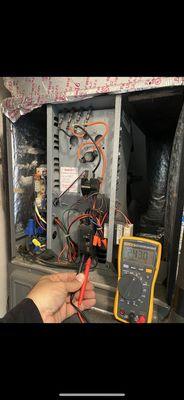 We always test and check to make sure you have proper voltage!