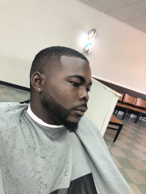 Temps and beard fades