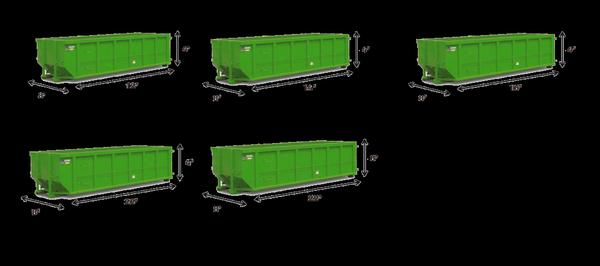 Roll Off Dumpster Sizes for eco-conscious junk hauling