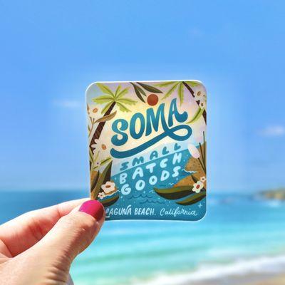 SOMA Small Batch Goods | Laguna Beach, CA Art by @jag.ink
