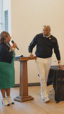 Dr. J Hackett number one grant writer.