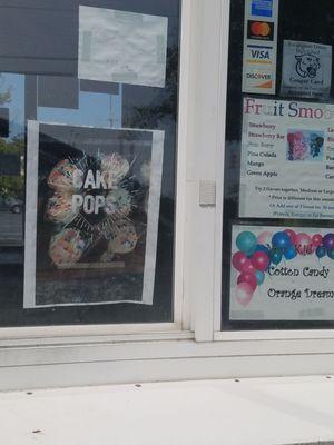 Cake pops and homemade oatmeal cream pies