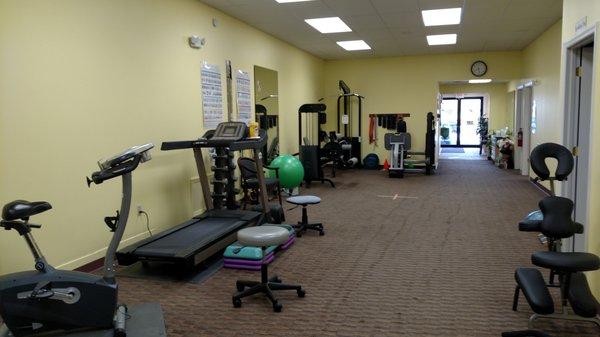 State of the art equipment in a cheerful environment.