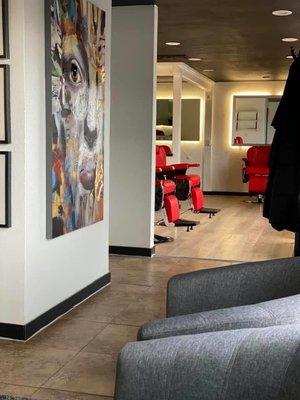 Newly remodeled barbershop and super clean atmosphere.