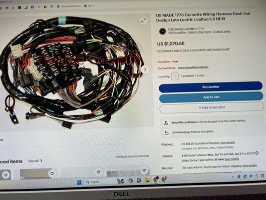 Doug Bromley orders parts parts from eBay instead of reputable dealers instead of Ecklers or Summit