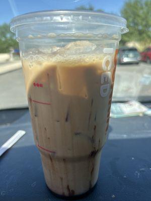 Large iced mocha