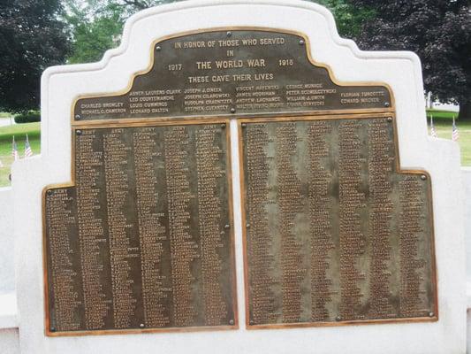 Easthampton Veteran's Memorial