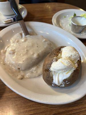 Chicken Fried Steak Dinner