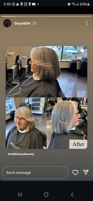 Let these "after" pictures inspire you to come in & give a Paul Mitchell Student a chance to make you look your best!