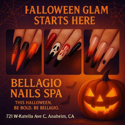 "This Halloween, Be Bold. Be Bellagio."