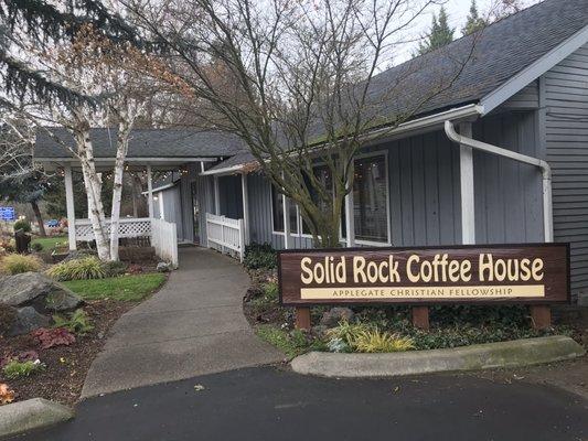 Welcoming entrance right off Hwy 238 in Ruch