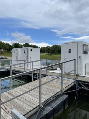 Clean & air conditioned restrooms.