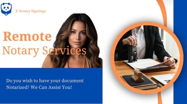 E notary services