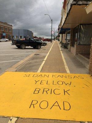 yellow Brick Road (sidewalk)