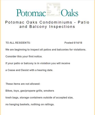 Potomac Oaks Condominium