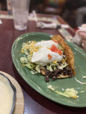 Chalupa Deluxe with asada