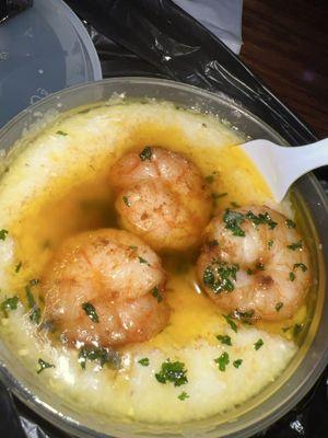 Happy Hour $5 Shrimp and Grits