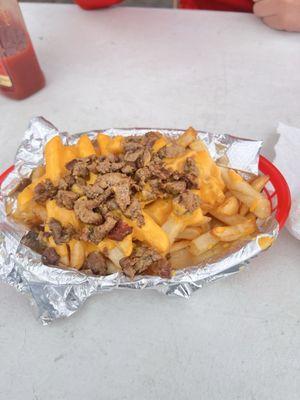 Cheese fries with Fajita