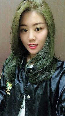 帮网红小姐姐設計剪+闷青亚麻色perfect