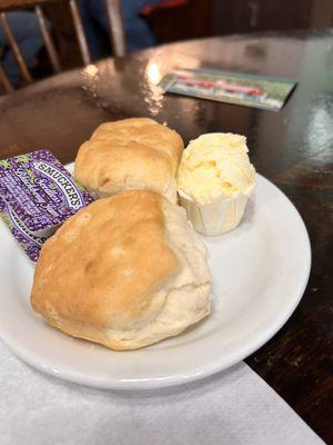 You get plenty of butter..!!!