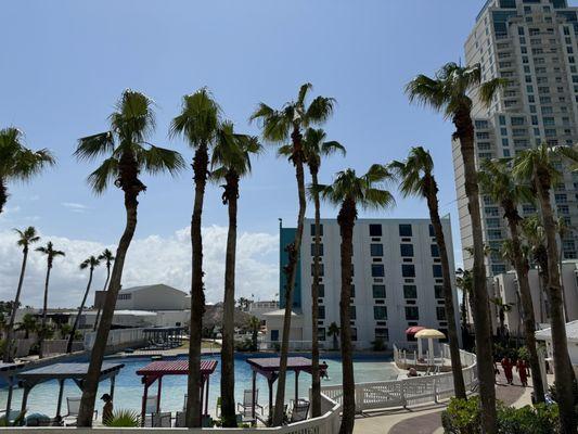 The view from the third tower