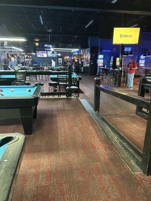 The Pool Tables and Big Screen TVs for Sports at Stix.