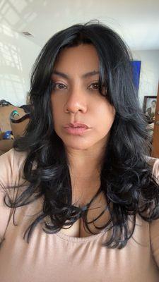 Me encanta mi corte de pelo. Thank you Thank you