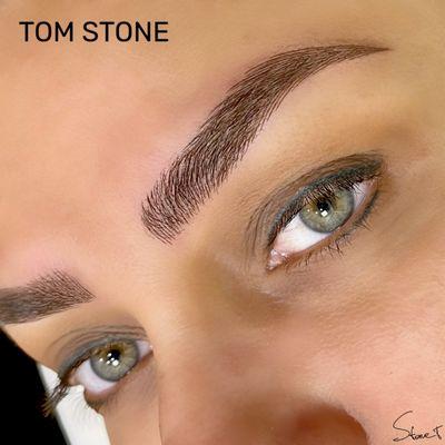 Making perfectly natural looking eyebrows is my goal.