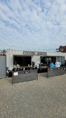 Zeek's Pizza at the Portal Container Village