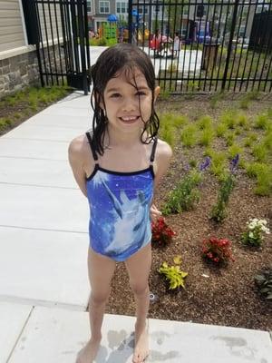 Loving the pool!