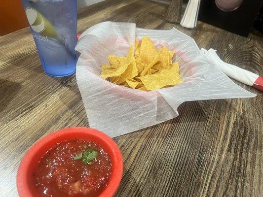 Chips and salsa