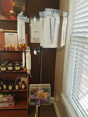 Jars of honey and other stuff