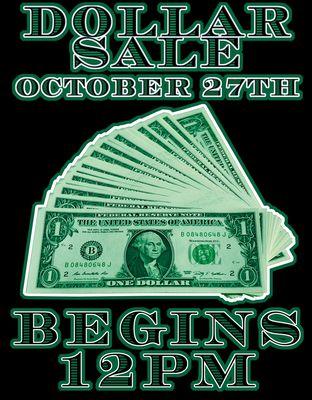 Past Dollar Sale