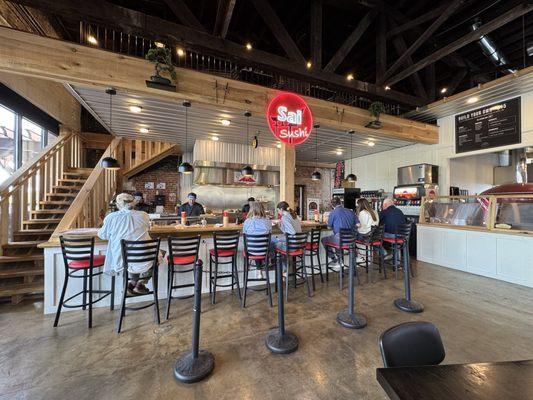 The Sushi bar