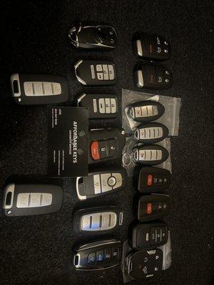 Smart keys for any vehicle.