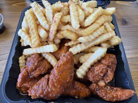10 Pieces Boneless Wings Combo
