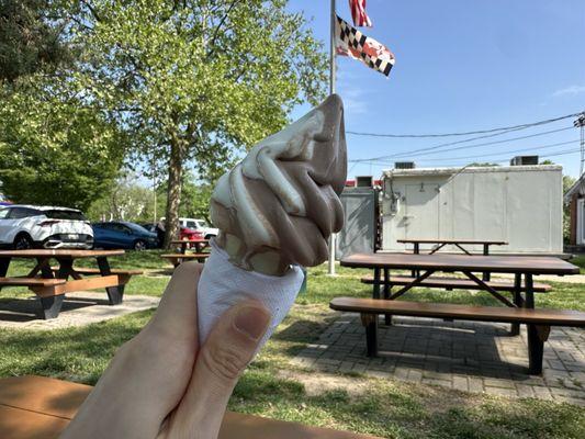 Twist kidddie cone: smooth!