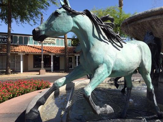 Horse Statue by Bob Parks