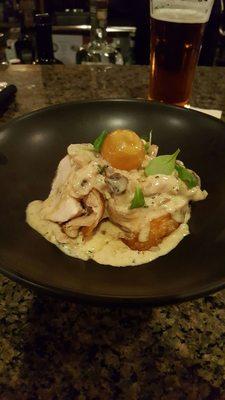 Free range chicken roulade