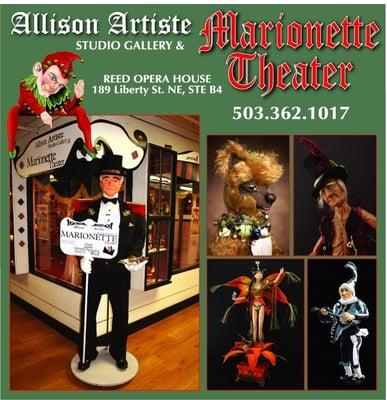 Allison Artiste Studio Gallery and Marionette Theater