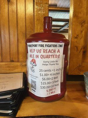 Support for local fire dept!