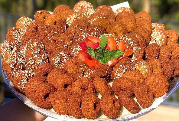 Falafel Piece Catering Plate (50/75/100pc)