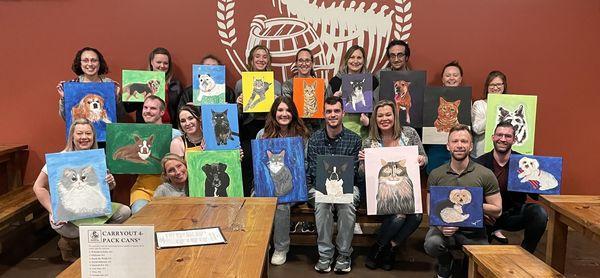 If you love your pet, try a pet portrait event