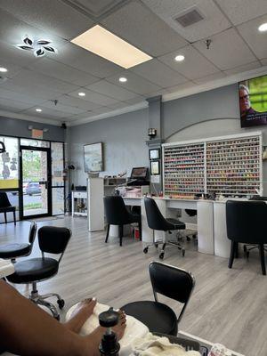 Nail salon