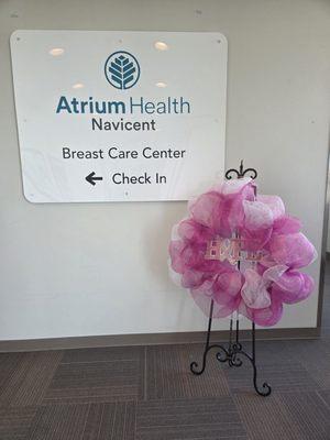 Thanks Heather. You were awesome with my exam! #ThinkPink